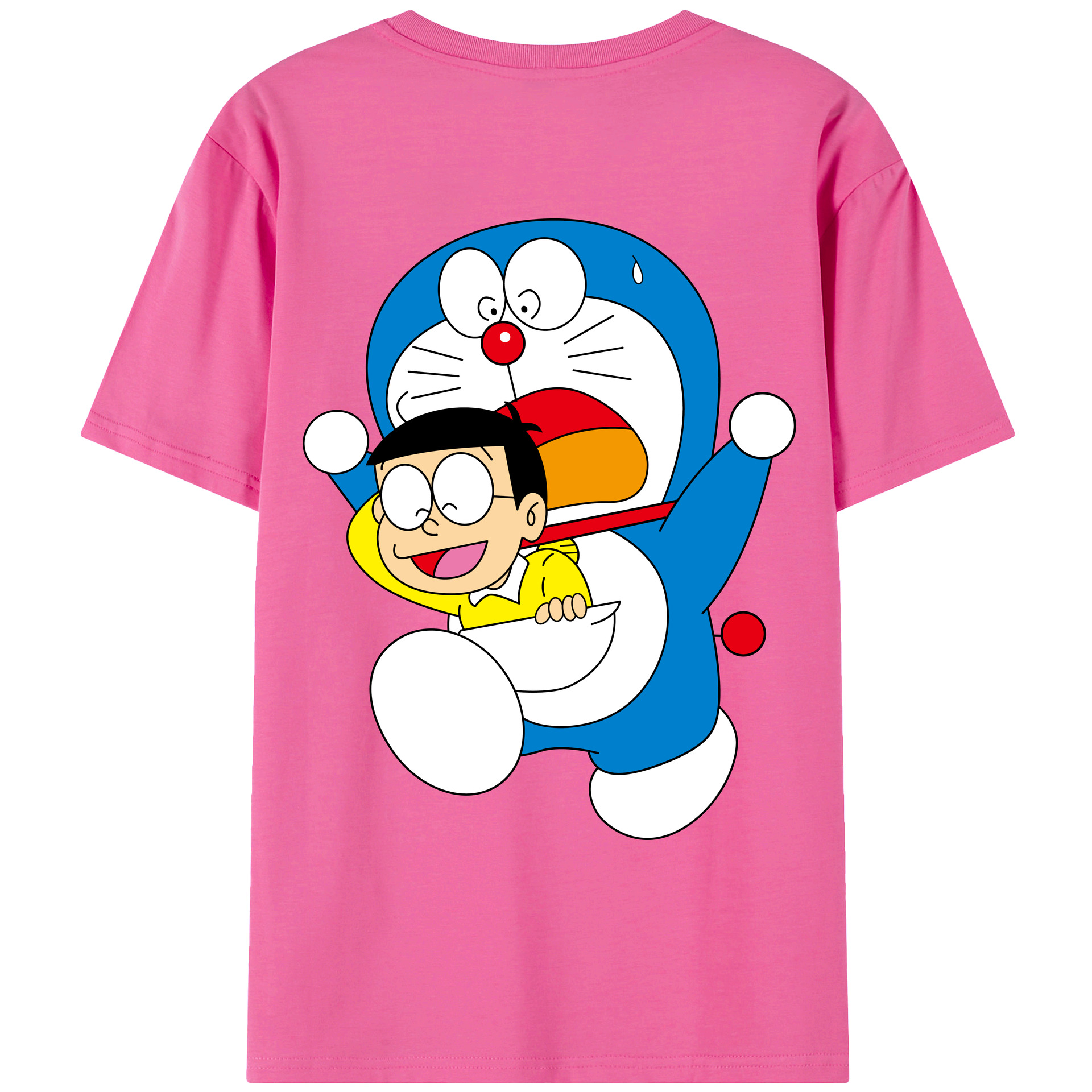（画像用） ドラえもん Doraemon レディース半袖Tシャツ(バックプリント)